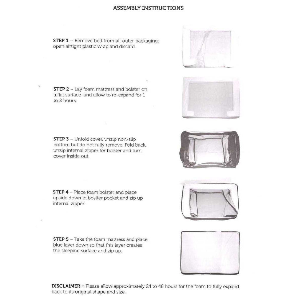 Orthopedic Memory Foam Dog Bed K756768