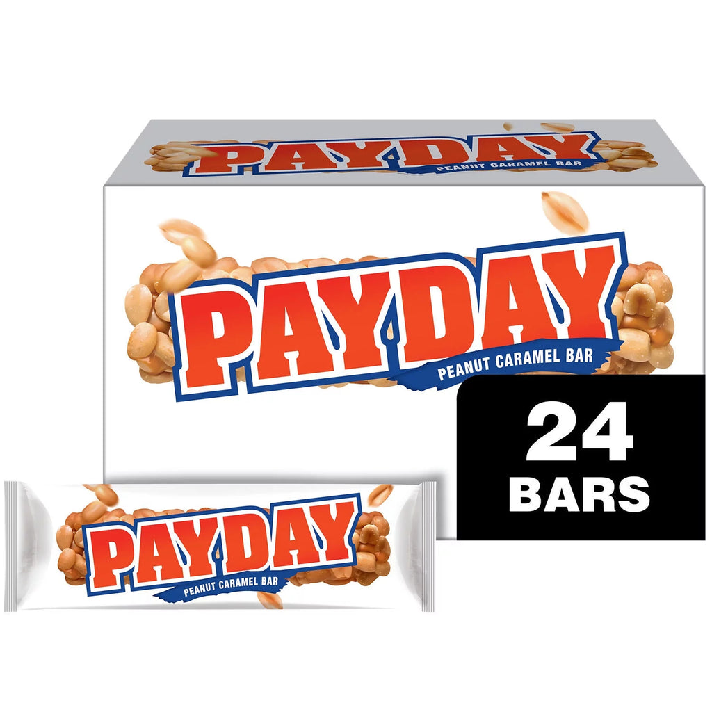 Peanut Caramel Candy Bars 1.85 oz 24 Count S1936