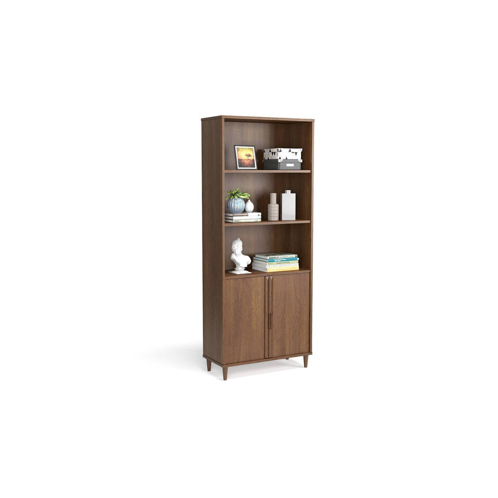 Vintage Walnut Bookcase J1611