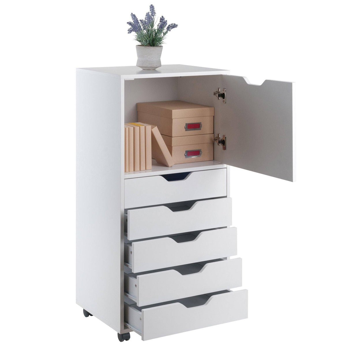 White Cabinet A44550