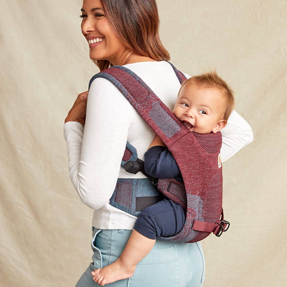 Burgundy Stretch Baby Carrier V9490