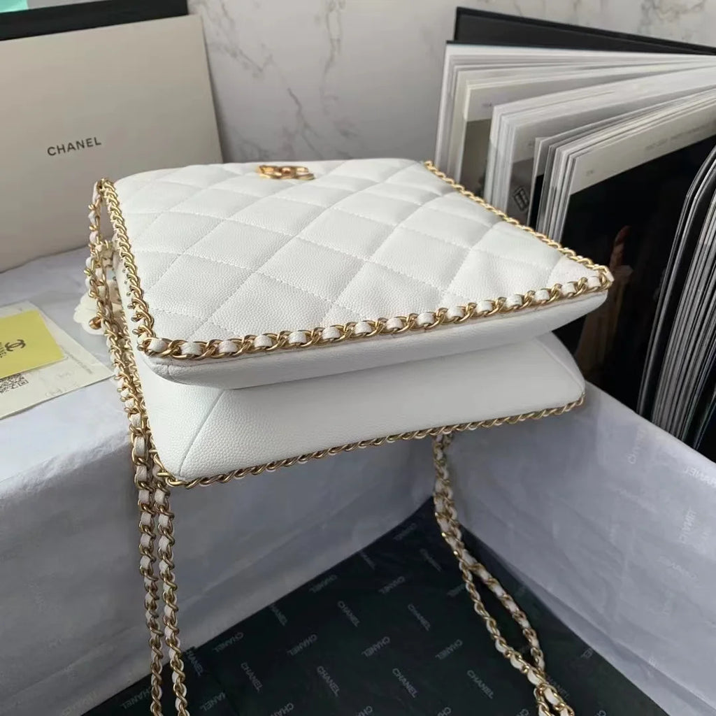 White Small Shopping Bag N7024