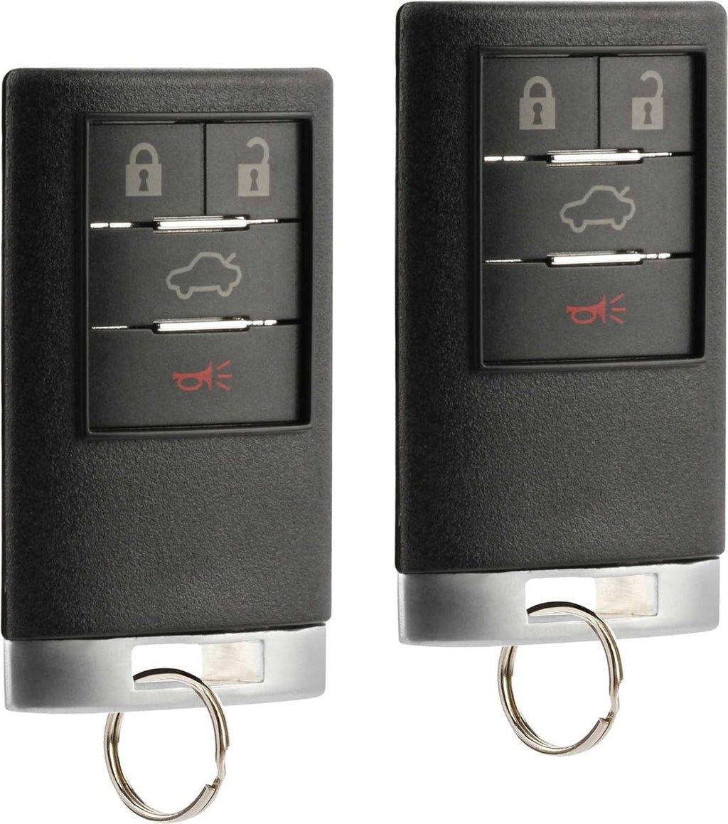 Pack of 2 Key Fob Keyless Entry Remote for Cadillac Escalade I937