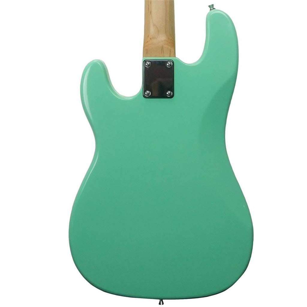 Surf Green Electric Bass Guitar with Pearl Pickguard B342