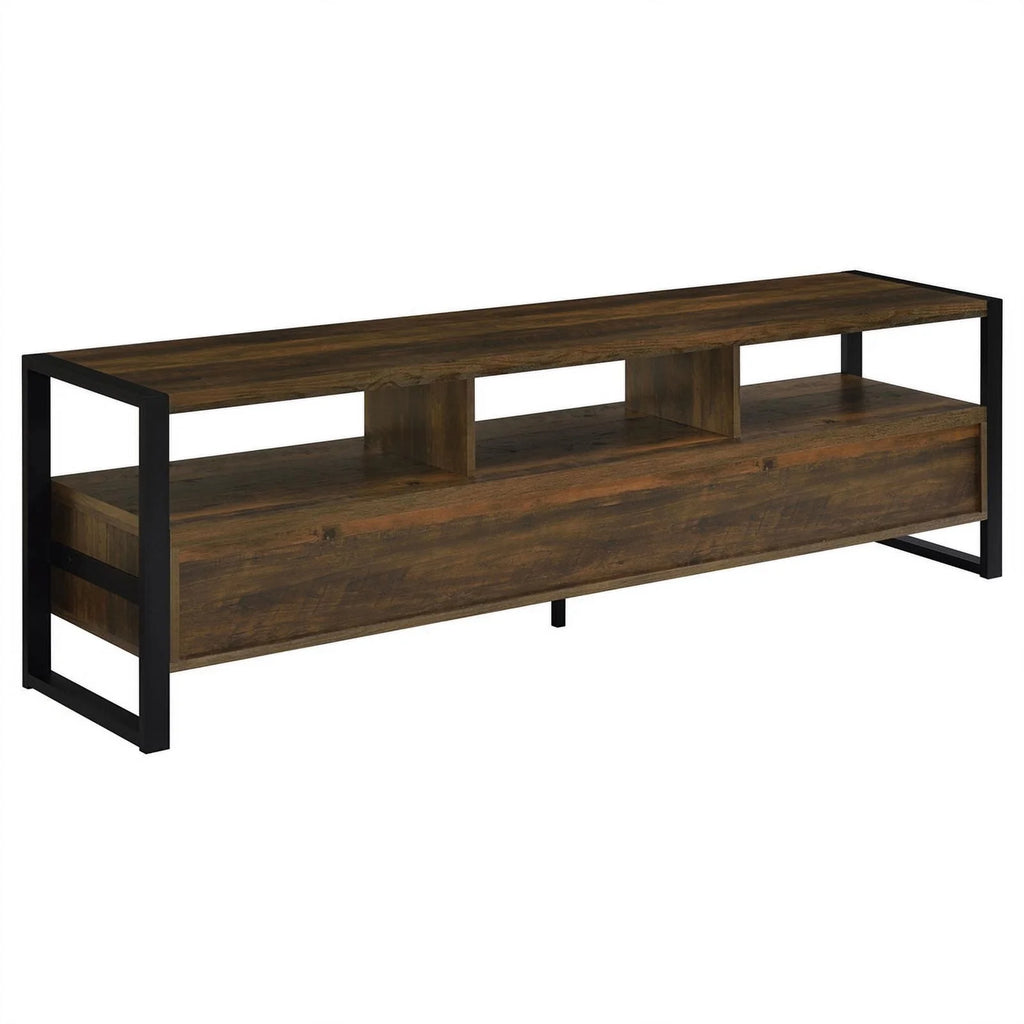 3-Drawer Farmhouse Wood TV Stand W758318