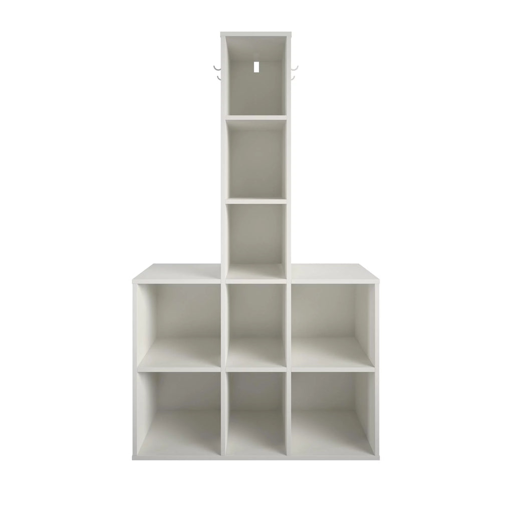 White 9 Cube Storage H21763