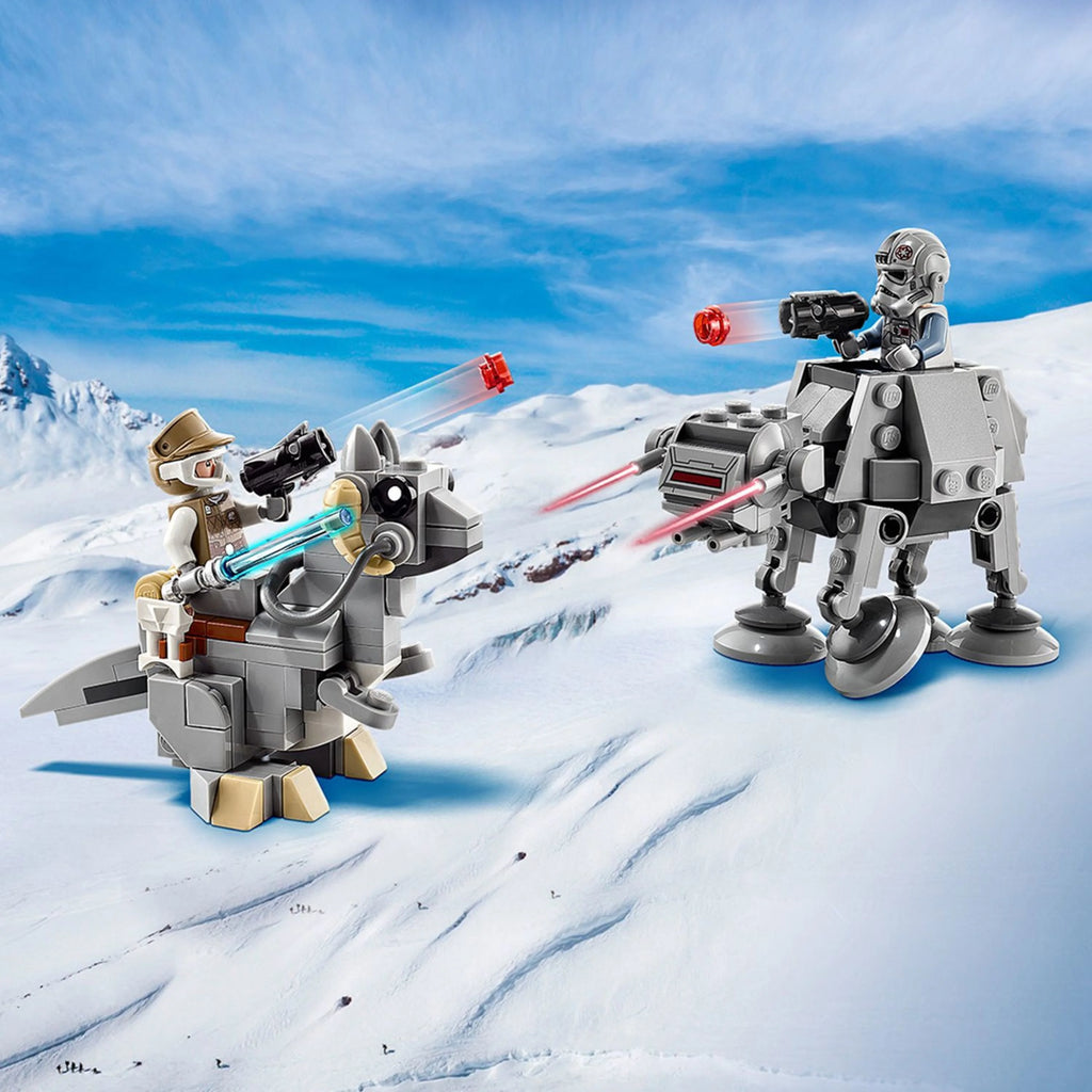 LEGO Star Wars AT-AT vs. Tauntaun Microfighters Building Toy (205 Pieces) U185