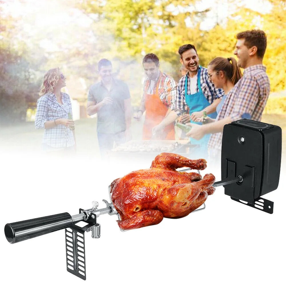 Stainless Steel Electric BBQ Rotisserie Motor Rod Kit D672378