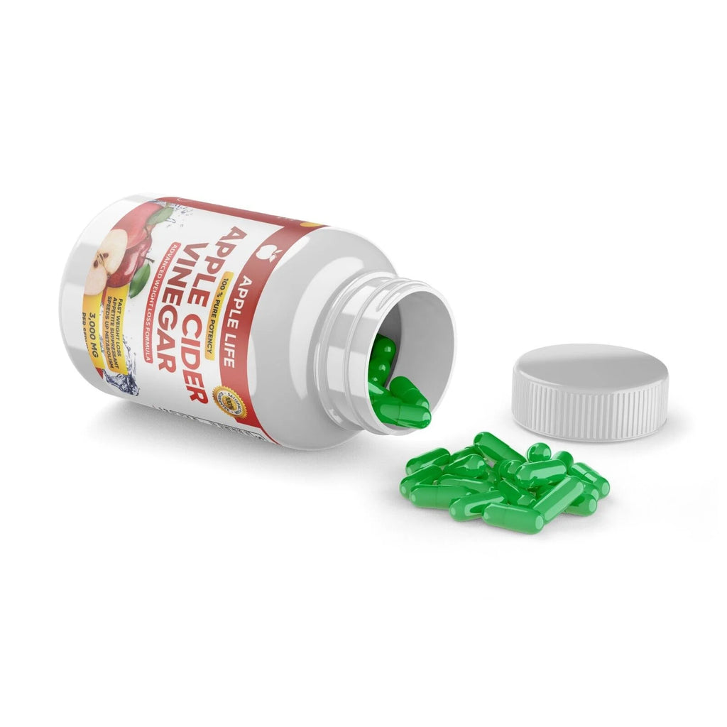 Apple Cider Vinegar 3000mg 60 Capsules 3 Pack B744