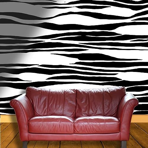 Colorful Zebra Wallpaper 40" X 31.5" O315083