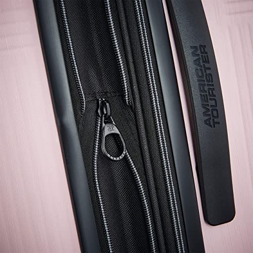 Expandable Hardside Luggage with Spinner Wheels, Pink Blush, Checked-Large 28-Inch F6456