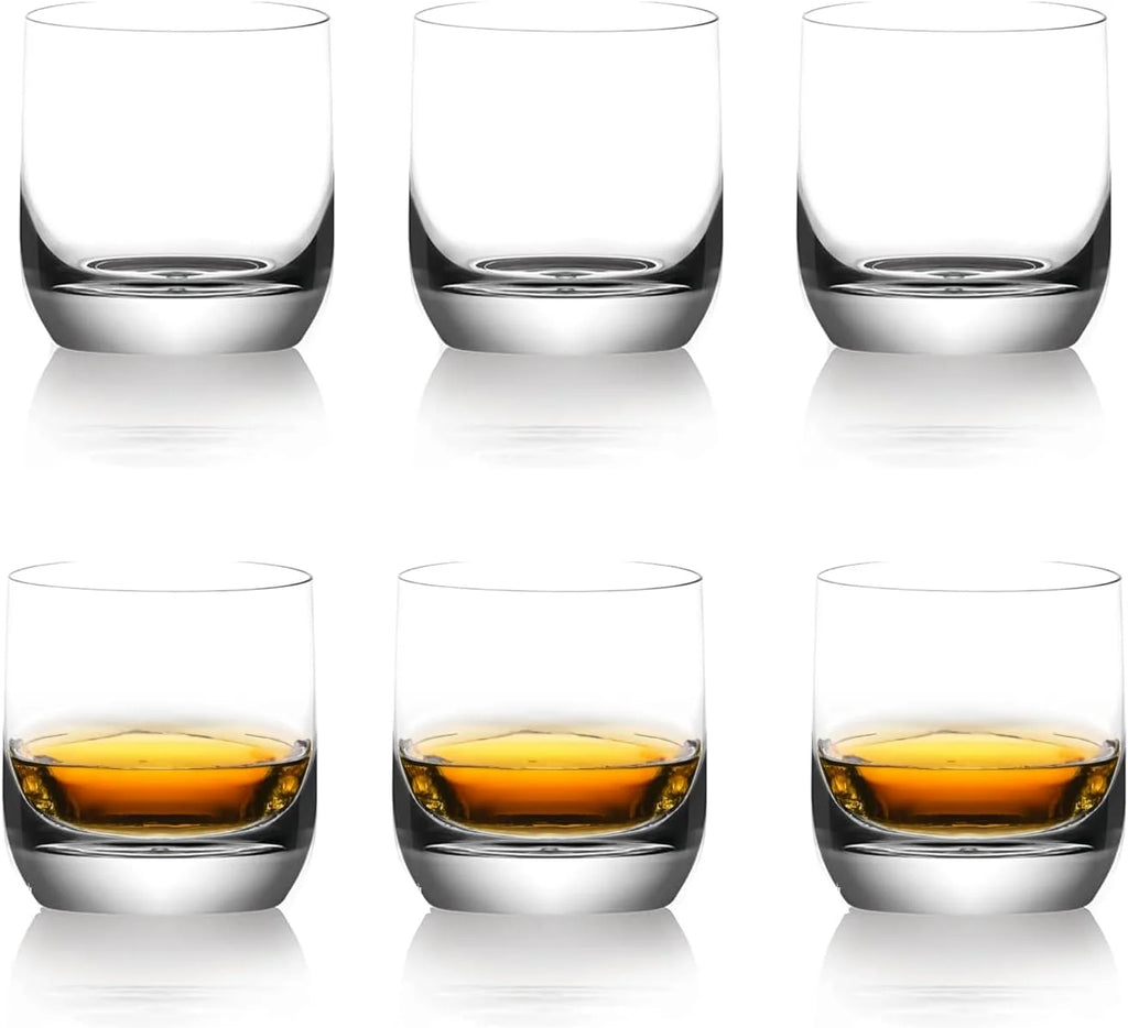 Crystal Double Old Fashioned Glasses Set Of 6 P792