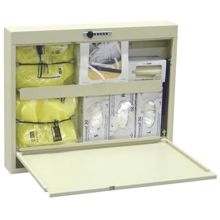 Beige Self Close Wall Desk Y15551