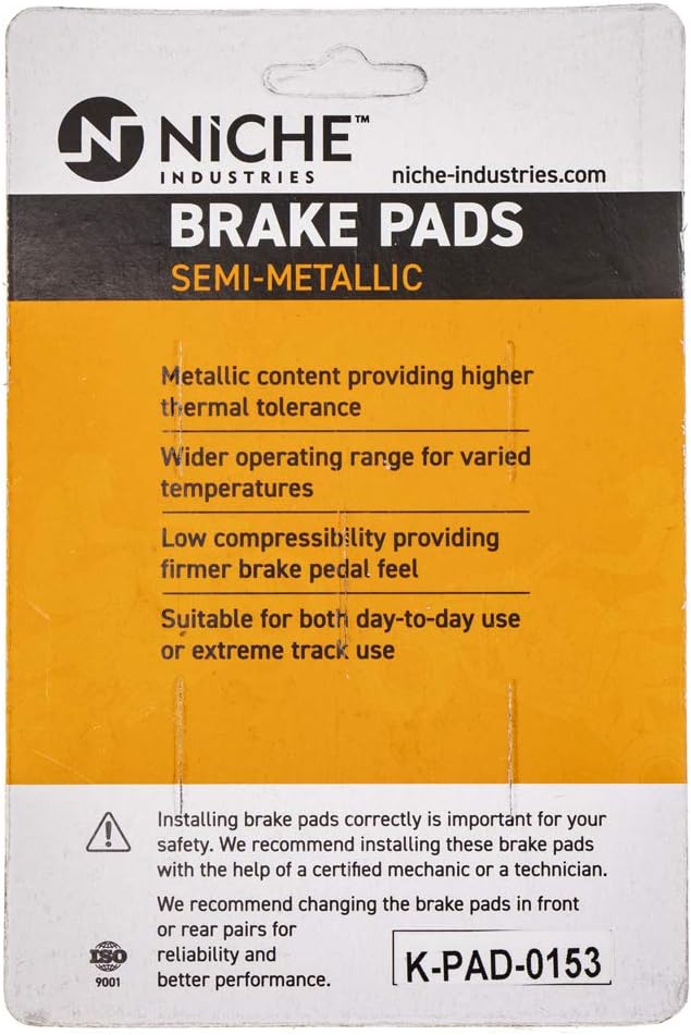 Brake Pad Set Semi-Metallic Pack of 2 I77364