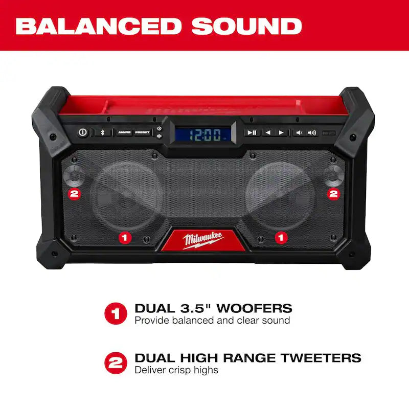 18V Lithium-Ion Cordless Jobsite Radio O1560