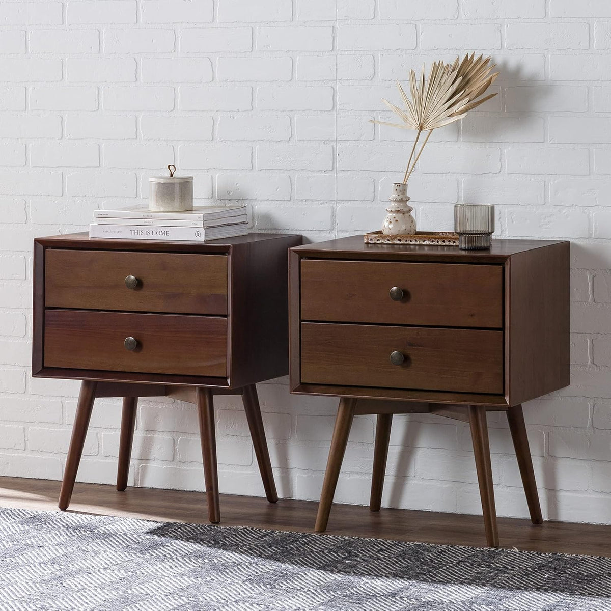 Mid Century Modern 1 Drawer Side Table P38789