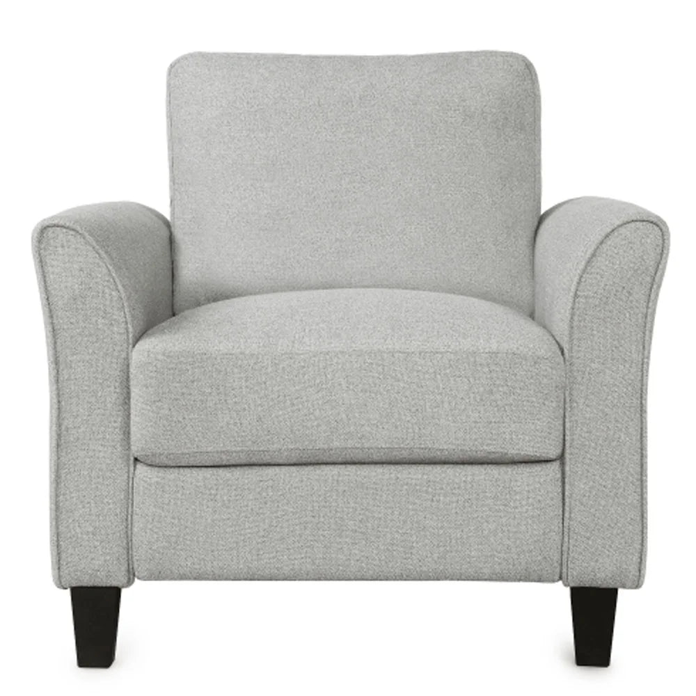 Light Gray Chair and 3-seat Sofa F5198
