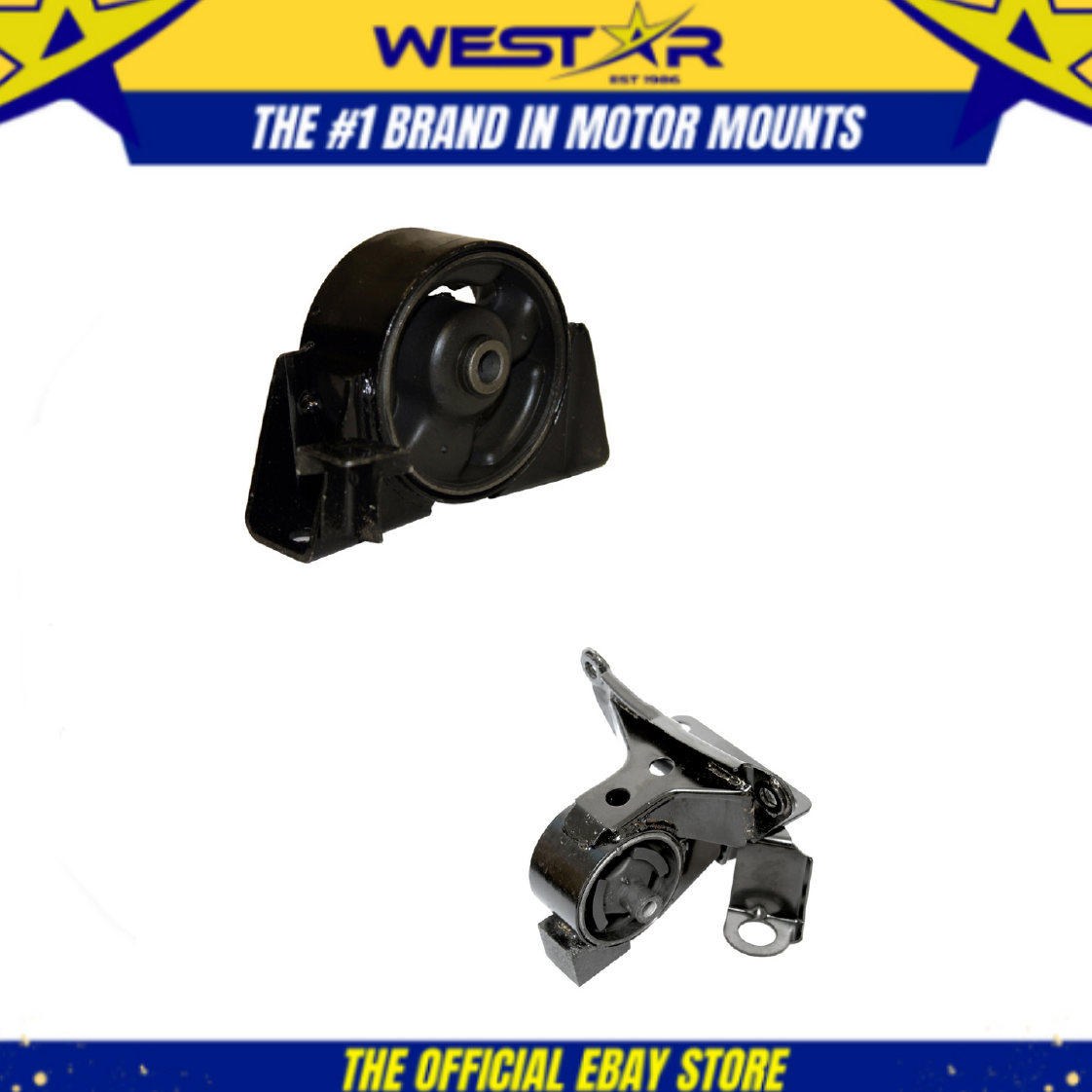 2PCS Motor & Trans Mount Set for 2005-2006 Nissan X-Trail 2.5L M709344