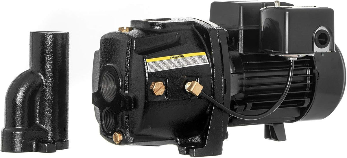 1/2 HP Cast Iron Convertible Jet Well Pump with Ejector Kit V56097