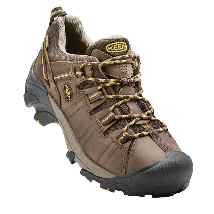 Cascade Brown/Golden Yellow Wide Hiking Boots B666092
