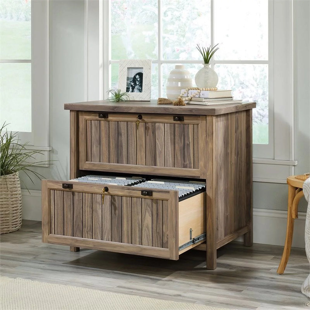 Engineered Wood 2-Drawer Lateral File Cabinet B7975