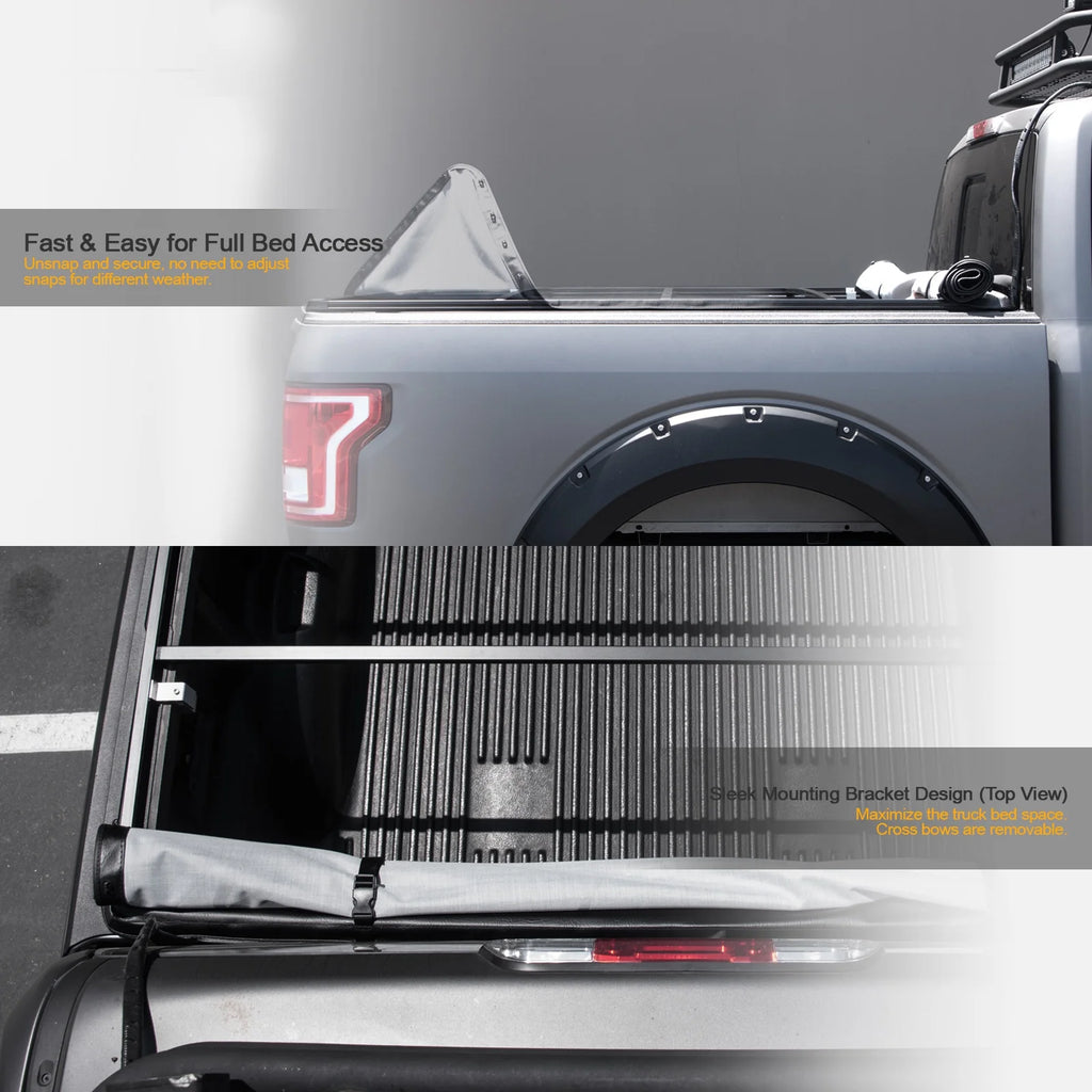 Tonneau Cover with Truck Bed LED Lights Z68167