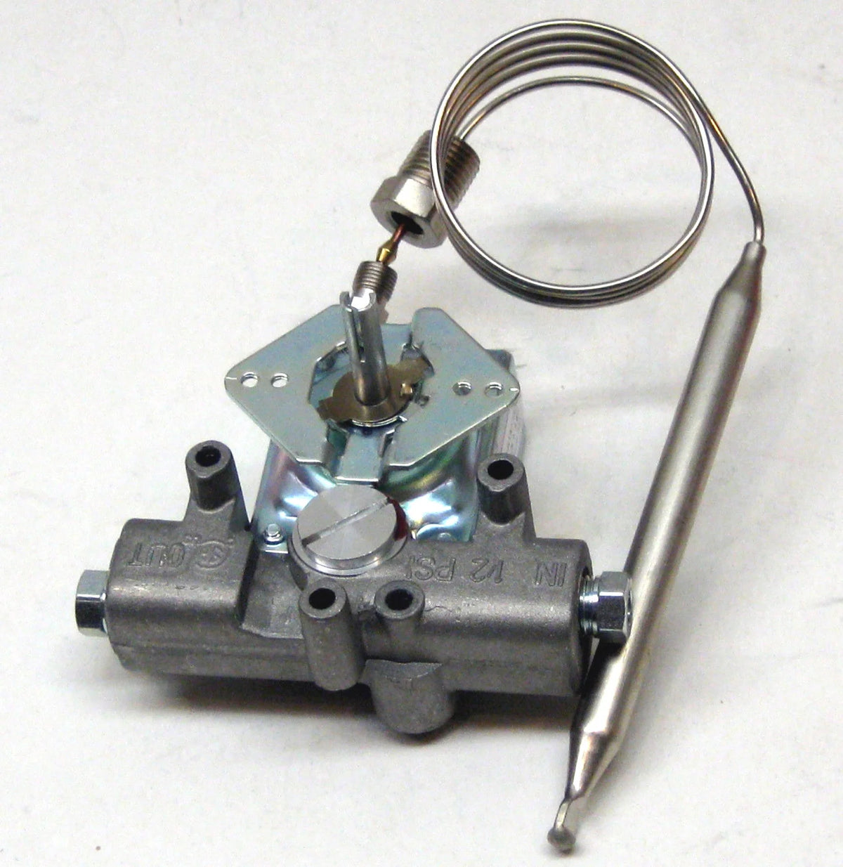Gas Thermostat, 1/4 in Tube, 200 to 400 F N86956