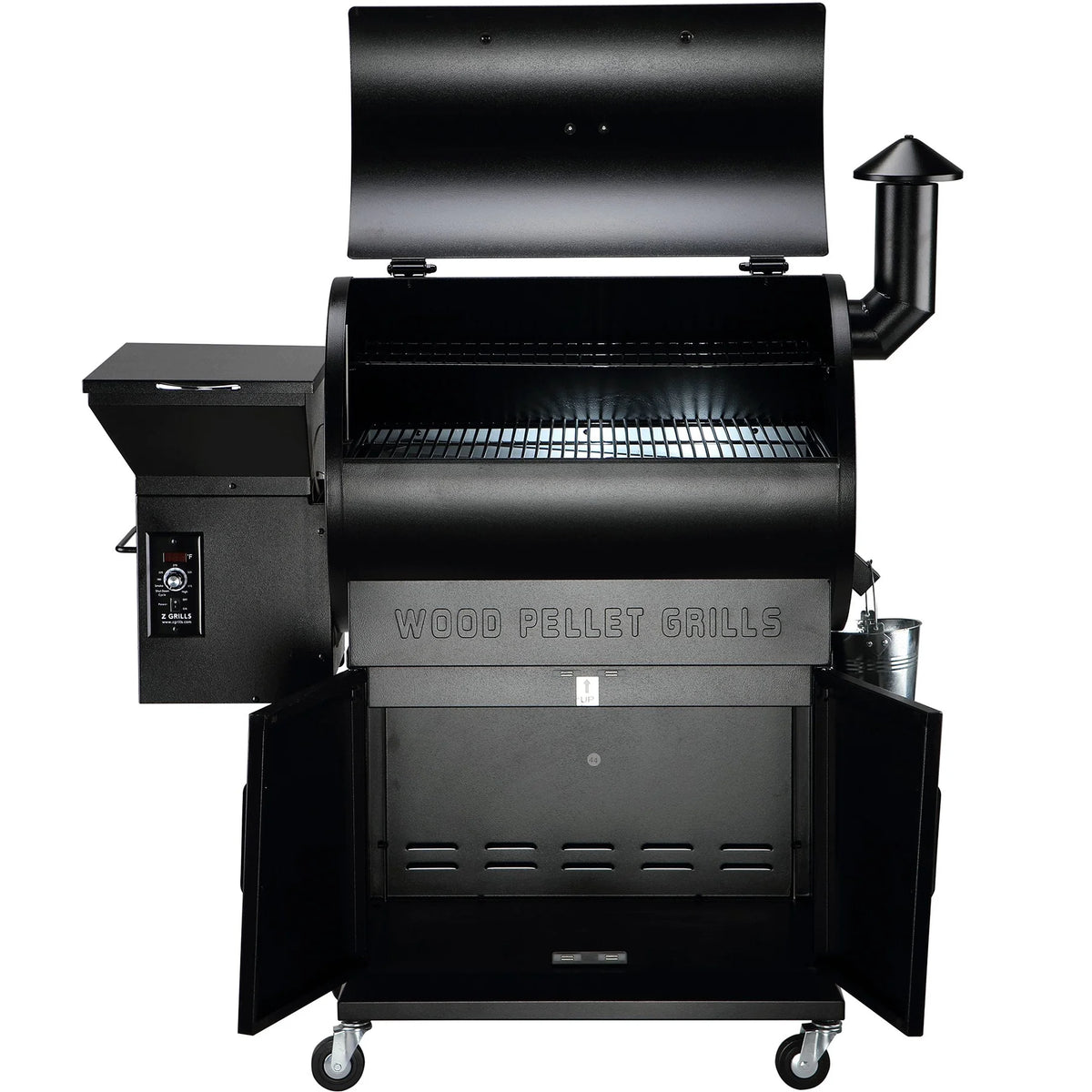 Black Pellet Grill & Smoker T504