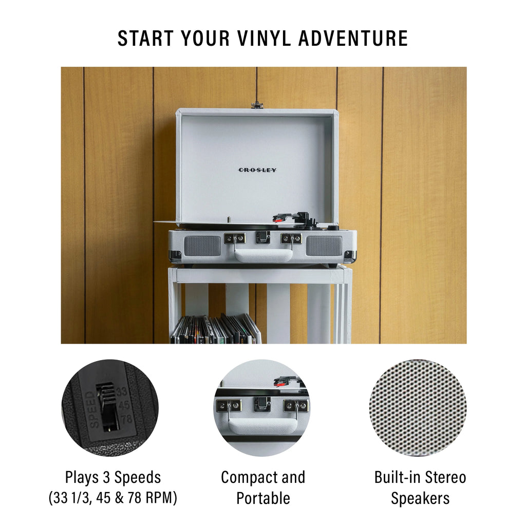 Vinyl Record Player with Bluetooth Speakers L832
