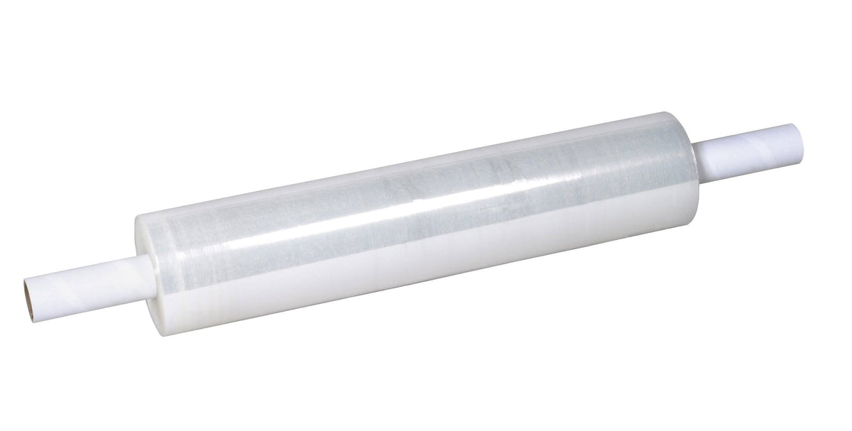 4 Roll Heavy-Duty Cast Stretch Film, 20x22 x 120 Gauge x 800& Extended Core G2833