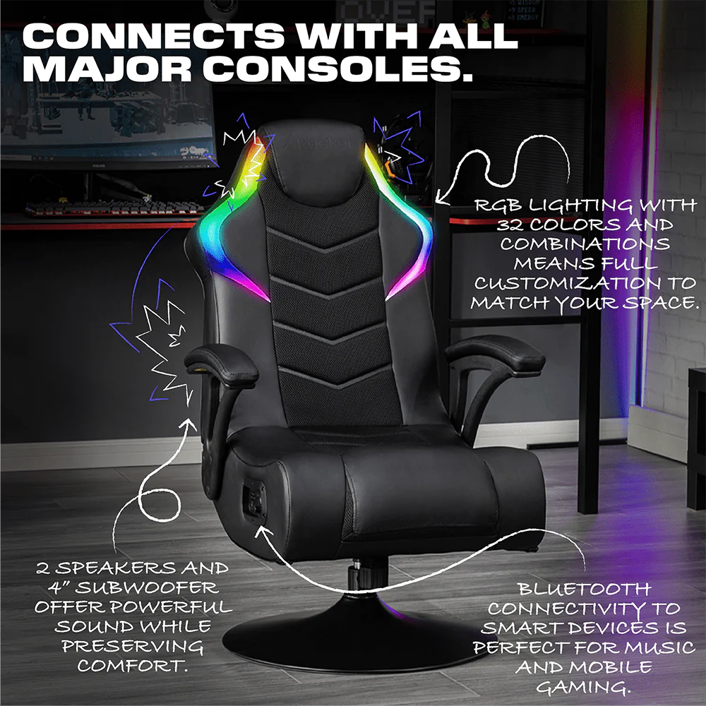 Black Mesh Gaming Chair B1329
