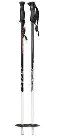 White/Black Alpine Downhill Ski Poles V29926