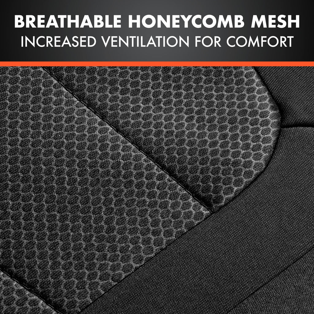 Black Sideless Front Seat Protector Pair V550692