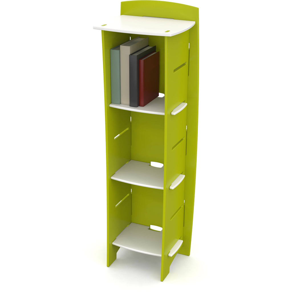 White 3-Shelf Bookcase S927