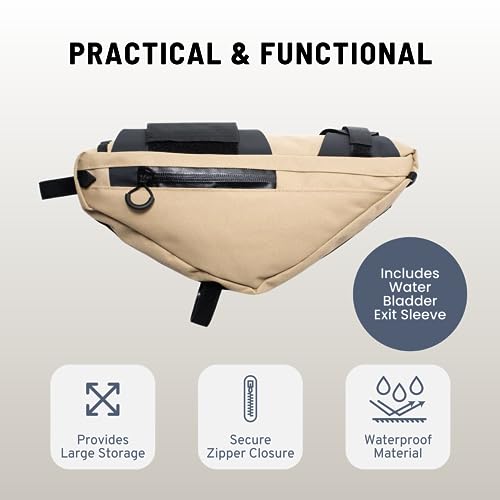 2.5L Olive Bicycle Frame Pouch Bag F292955