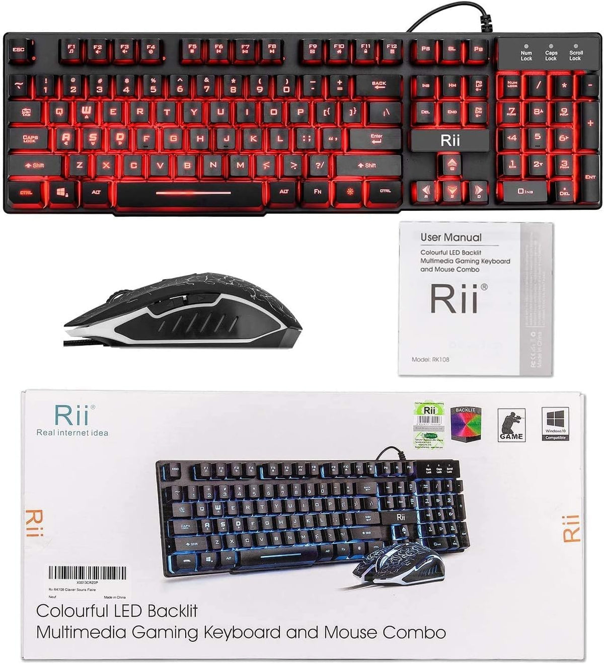 Gaming Keyboard and Mouse Set P28836