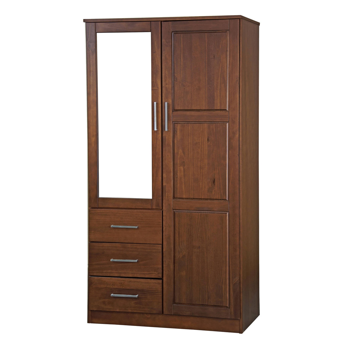 100% Solid Wood Wardrobe C2414