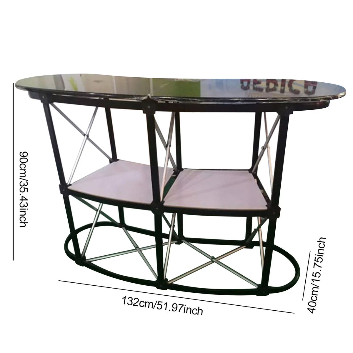 Portable Trade Show Reception Desk Display Counter D5064