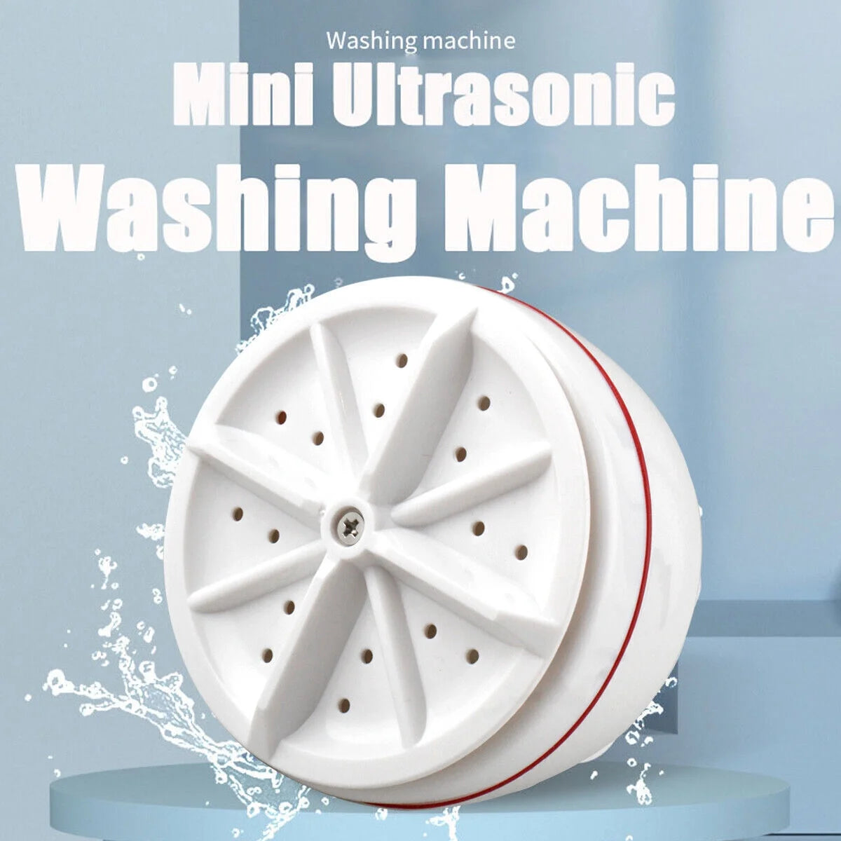 Mini Ultrasonic Portable Washing Machine D3703