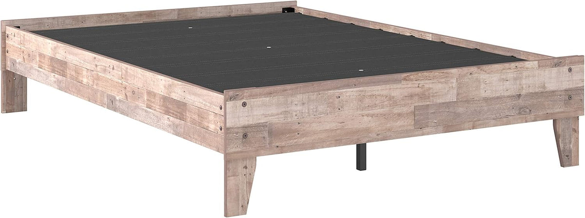Full Mid-Century Modern Platform Bed A869942