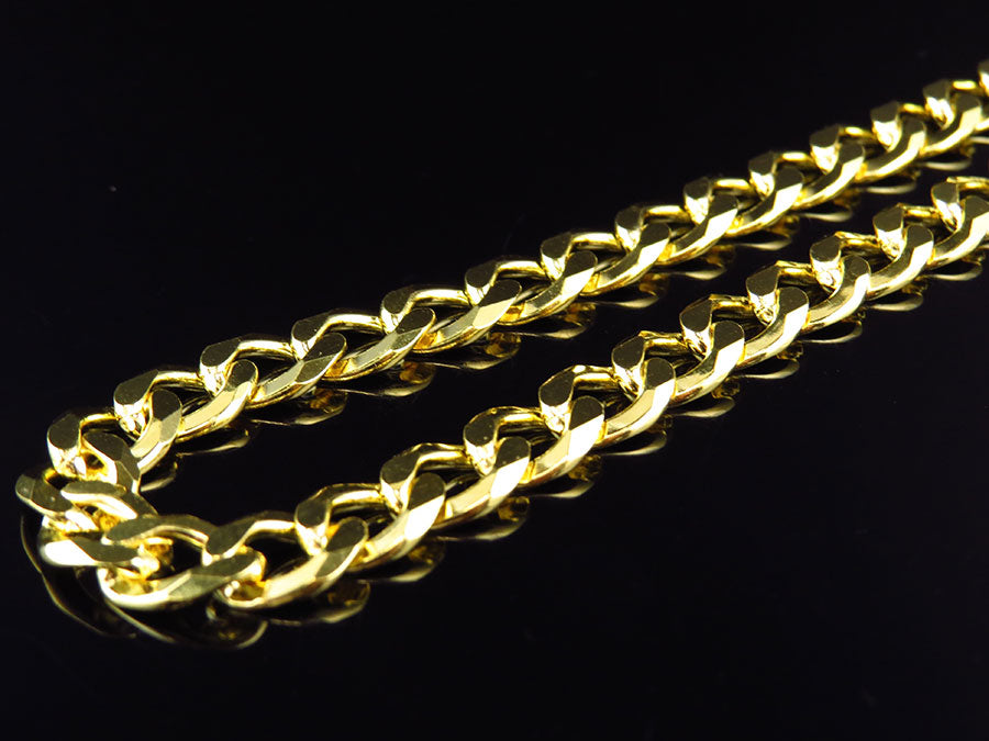 18"-28" Sterling Silver Miami Cuban Link Chain Necklace M466863