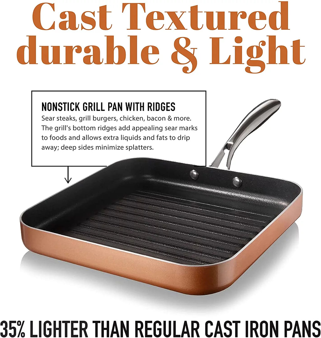 Nonstick Grill Pan, 10.5 inch Q12897