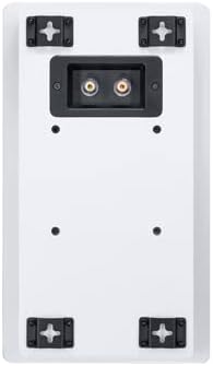 White 2-Way Wall Speaker Pair with Metal Wall Bracket F227