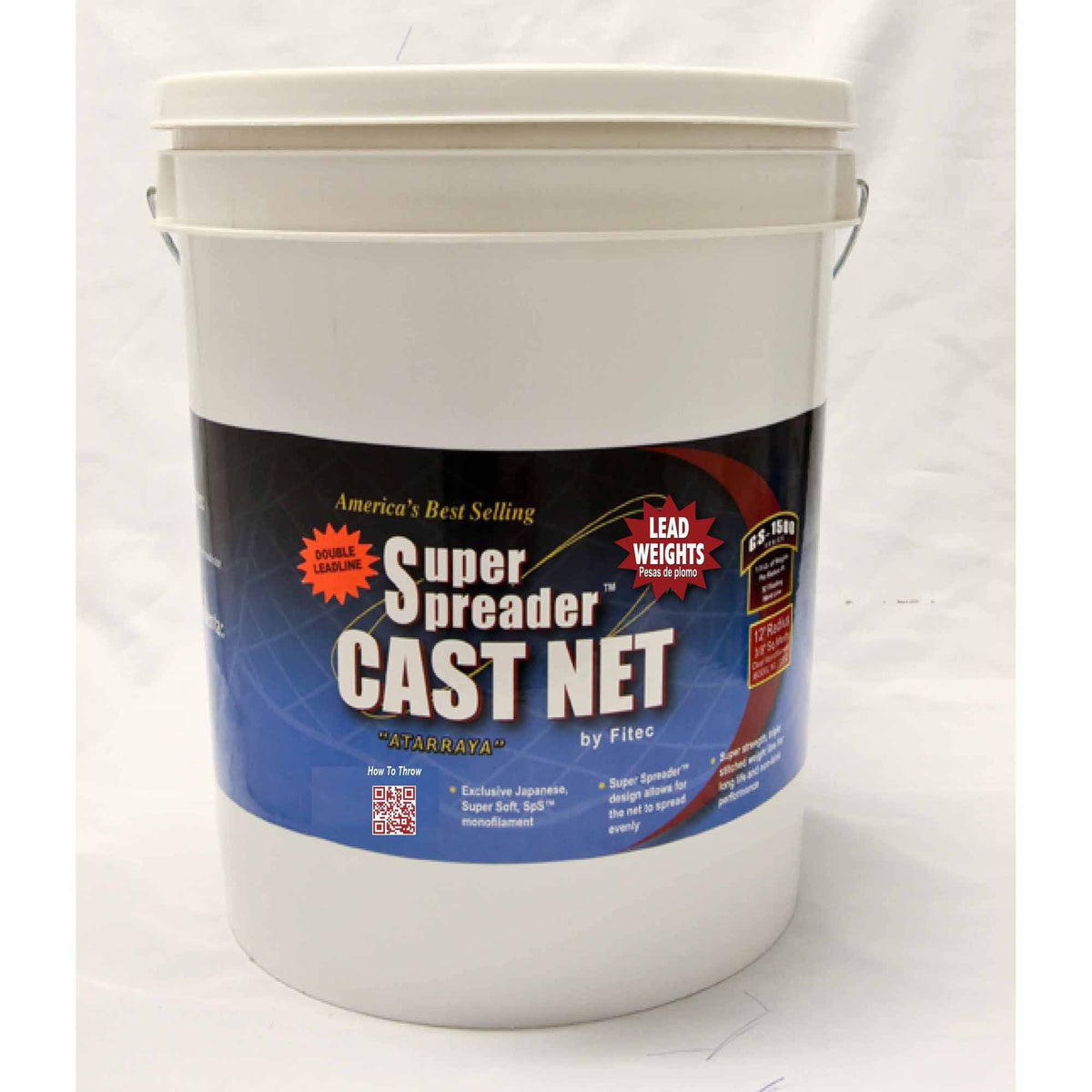 GS-1000 Ultra Spreader and Cast Net with Tape J397