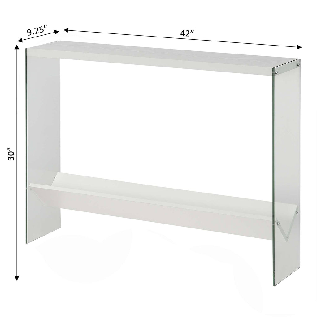 Weathered Grey Console Table R35944