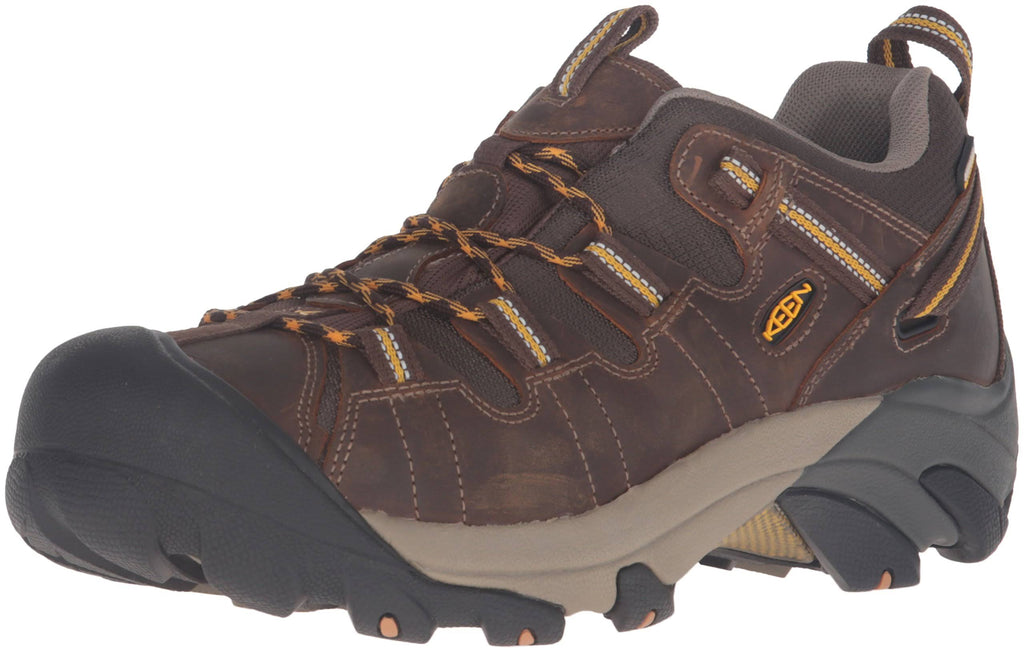 Cascade Brown/Golden Yellow Wide Hiking Boots B666092