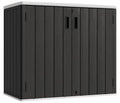 57 Cu.ft Brown Outdoor Vertical Storage Shed T7981