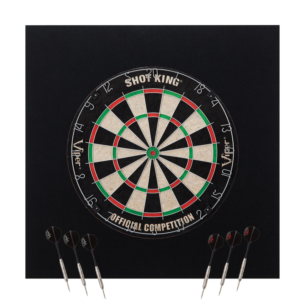 Steel Tip Dart Backboard and Sisal Dartboard T9422