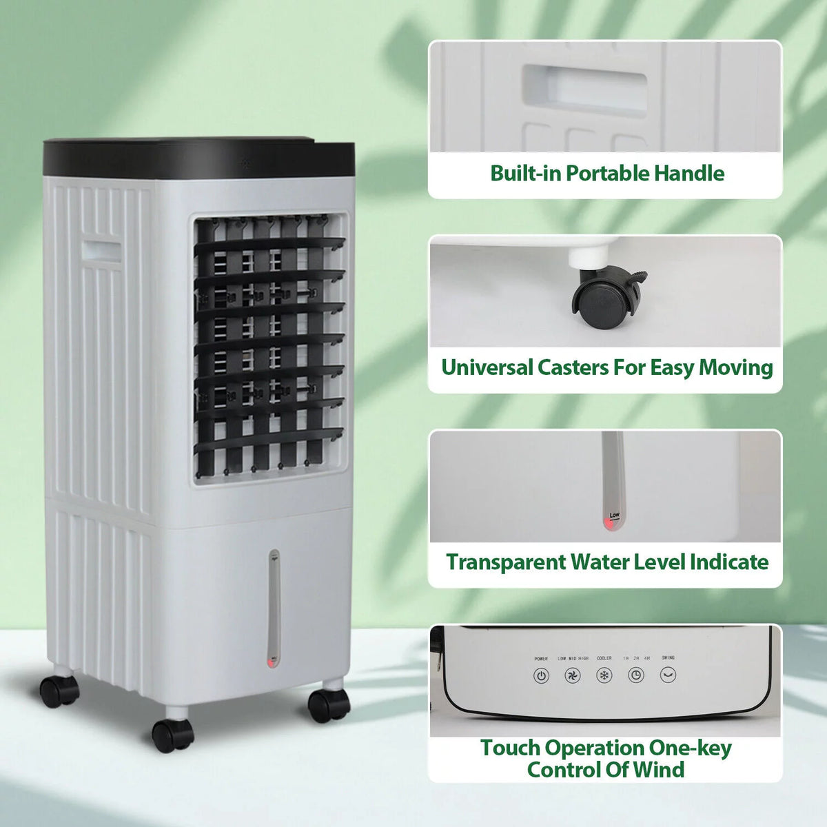 10L Portable Evaporative Cooler Humidifier I131364