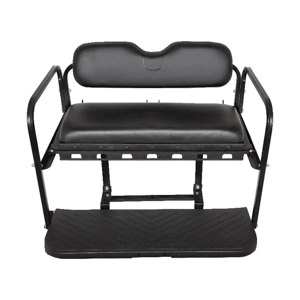 Black Rear Flip Seat for Club Car Golf Cart Y365